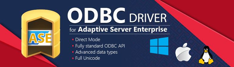 adaptive server enterprise odbc driver